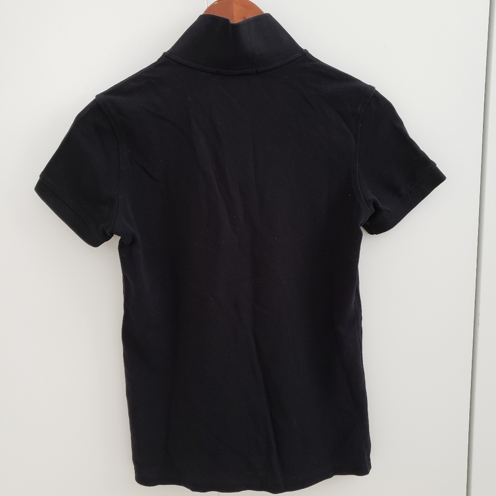 Burberry Polo Shirt Black Authentic sz S - Picture 6 of 6